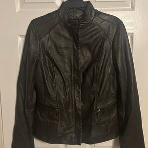 Leather jacket
